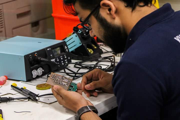 PCB design work